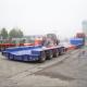 extendable lowbed semi trailer high quality TITAN extendable lowbed semi trailer for sale