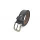 Real Leather Causal Dress Belt For Men With Classic Single Prong Buckle 100-140cm Length