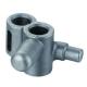 Custom made twin connector lost wax investment castings with 8620 carbon steel