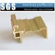 Brass Extrusion Window Accessories Copper Window Frame Extruding