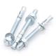 ZINC Finish Floor Wedge Anchors Expansion Bolt for Elevator Safety in General Industry