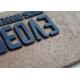 Personalized Logo Garment Leather Patch Custom Embossed Jeans Leather Patch Label