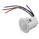 Infrared Automatic Motion Sensor Switches PIR Detector AC 100 - 240V For LED Bulbs