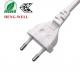 IEC C7 EU Ac Power Cord , 2.5A 250V 2 Pin ENEC VDE Home Power Cable EU Plug