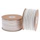 10mm*50y Cotton Stitched Edge Ribbon ISO9001 Custom Cotton Ribbon