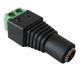 2.1x5.5mm DC Female Plug with Terminal Block CCTV Power Connector Camera Installation Low Voltage Power Limited