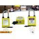 OSHA Dust Proof Xenoy Padlock , Lightweight ABS Material Lockout Padlocks