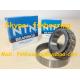 NTN Brand Steel Cage Tapered Rolling Bearing Chrome / Carbon / Stainless Steel