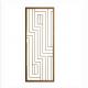 Movable Laser Cut Home Decorative Room Dividers Exhibition Grille Panel