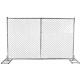 Chain Link Panels Australian Temporary Fencing With 38mm Round Pipe Frame