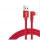 Electric Micro Usb Data Cable Efficient Fast Charging Chip Double Side Metal Usb Port