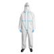 S/M/L/Xl/Xxl Medical Protective Coverall With Cotton Knitted Cuff