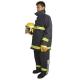 Various Size Black Fireman Suit Navy Blue Color Nomex IIIA Out Layer