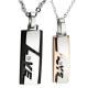 New Fashion Tagor Jewelry 316L Stainless Steel couple Pendant Necklace TYGN251