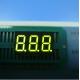 Three Digit 7 Segment LED Display Various Colours Multiplexing For Indicator