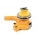 6144-61-1301 PC40 Excavator Water Pump For Komatsu Yellow
