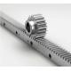 45# Steel Helical Gear Rack And Pinion Spur Gear For Sliding Gate Racks