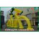 Customized Shape Giant Promotional Inflatable Bicycle Model with CE Blower
