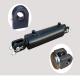 Pins and clips mount clevis welded long stroke hydraulic cylinder for dump truck