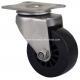 Customized Request Stainless 2 40kg Plate Swivel Plastic Caster S2612-63 for Caster