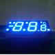Custom  ultra blue common anode Seven Segment Led Display Apply To Digital Temperature Controller
