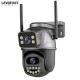 Dual Lens WiFi CCTV Camera Monitor 360 Degree Remote Outdoor Night Vision 4G Photography Camera