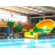 2 Person / Raft Swimming Pool Fiberglass Water Slide Kids Board Small Water Slides