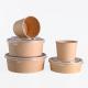 Portable Durable Cardboard Food Containers Paper Food Storage Containers