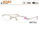 Oval latest classic fashion reading glasses with stainless steel, suitable for men and women