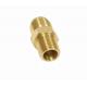 1/2Inch Flare X 1/2Inch NPT Brass Pipe Fitting Brass Hex Reducer CNC Technics