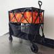 Four Way Folding Trolley With Double Up And Down Baskets Double 600D Oxford Cloth