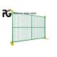 Electric Galvanized Canada Temporary Fence , Roadway Construction Safety Fence Panels