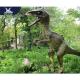 Original Size Realistic Dinosaur Models /  Funny Pose Dinosaur Statues In Coin Operated