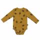 Spring Autumn Cotton Long Sleeve Plain Printed Baby Girl Boy Rompers Jumpsuits