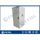 Galvanized Steel Integrated One Compartment Outdoor Telecom Cabinet