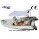 Luxurious 15 Person Inflatable RIB Boats Electric Inflatable Boat RIB730