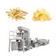 High Productivity Potato Chips frozen French Fries Making Machine 3500KG