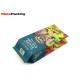Colorful Printing Custom Coffee Bean Bags , Kraft Paper Coffee Bean Packaging Bags