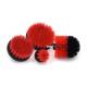 Electric Cleaning Power Brush Kit PP / Nylon Material For Bathroom Surfaces