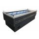 Large Cooling Equipment Commercial Display Island Freezer Open Top For Store