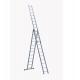 Professional Collapsible Aluminum Ladder 3x12 GS Certificated Stable Performance