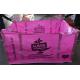 Pink  2500kg 4 Yard Green Recycling Bags Fully Loop Ton Bag Skip