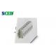 Plastic Through Panel Din Rail Terminal Blocks With Electrical Wire Terminals