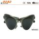 New arrival and hot sale of  folding  metal sunglasses, UV 400 Protection Lens