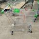 210L Adjustable Rolling Shopping Trolley Cart Big Size For Groceries