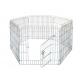 63x60 CM x 6pcs Wire Mesh Small Size Dog Kennel with Shelter or w/o Shelter,Pet Cages,Carriers & Houses,Welded Mesh
