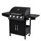 Powder Coated 4 1 Burners Gas Grill Camping Smokeless Automatic Barbecue Grill