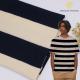 High Quality And Fashionable Healthy Breathable Striped Knit Fabric For T-Shirt