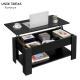 Multifunctional Lift Top Luxury Coffee Table Square Tea Center Table