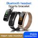 BLE	Full Touch SmartWatch 90MAH Alarm Metal Parts Health Tracking Bracelet